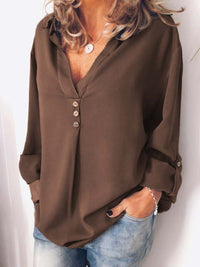 Loose Casual Daily Long Sleeve Shirt